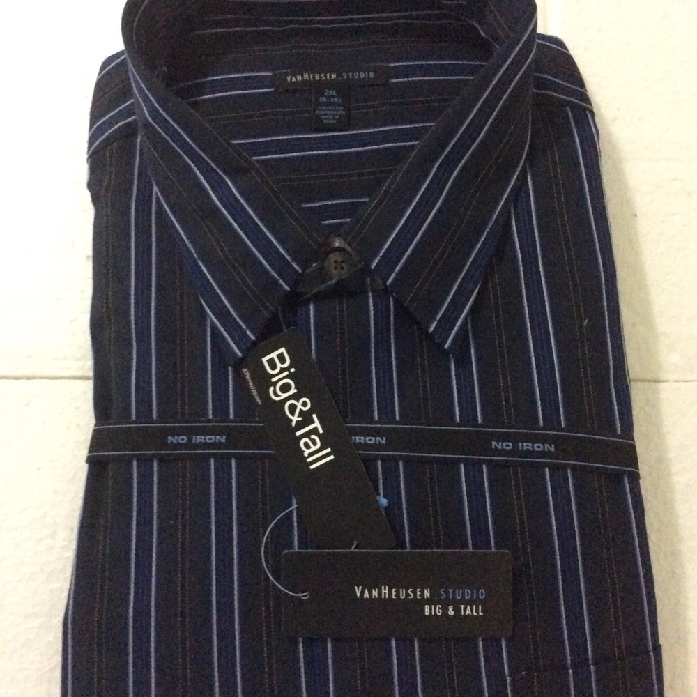 Vanheusen big and tall 2x dress shirt